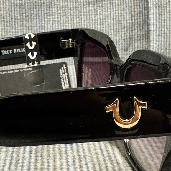 TRUE RELIGION LOGO AUTHENTIC!! Sunglasses WOMEN MEN COLOR BLACK - Picture 11 of 11